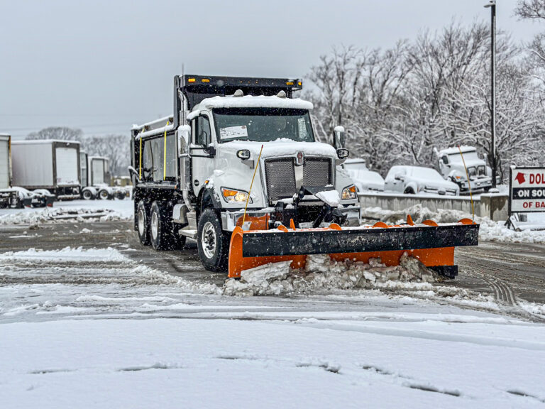 Winter isn't scary when you have MTTE Snow Plow and Spreader trucks.