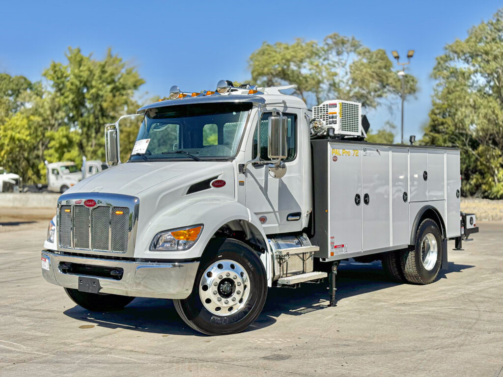 Heavy Duty Peterbilt Service Trucks built by Master Tech Truck & Equipment.