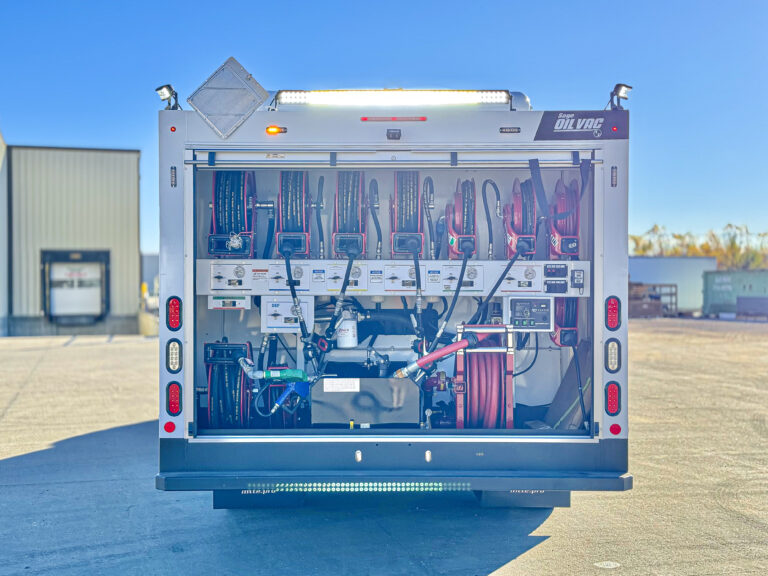 Your Lube truck can be set up with multiple reels and systems for servicing needs your equipment may have.