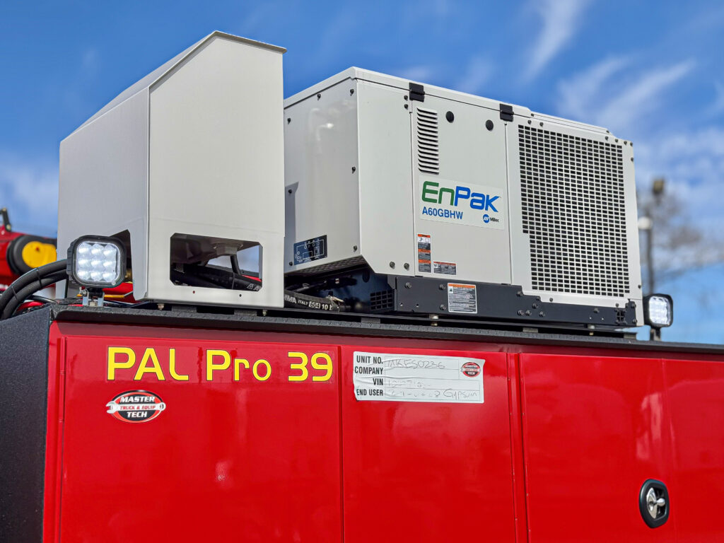 Our Service trucks come equipped with Air compressors and welders so you are prepared for any type of job.