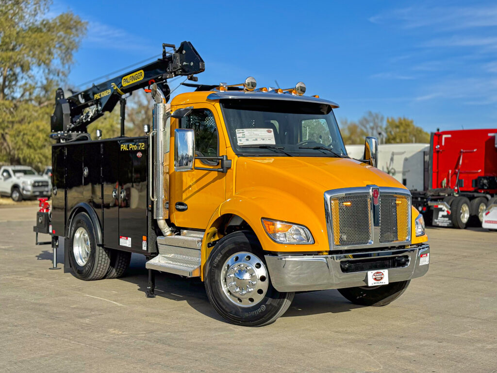 Kenworth Heavy Duty Palfinger Mechanics Body Ready to support your fleet.