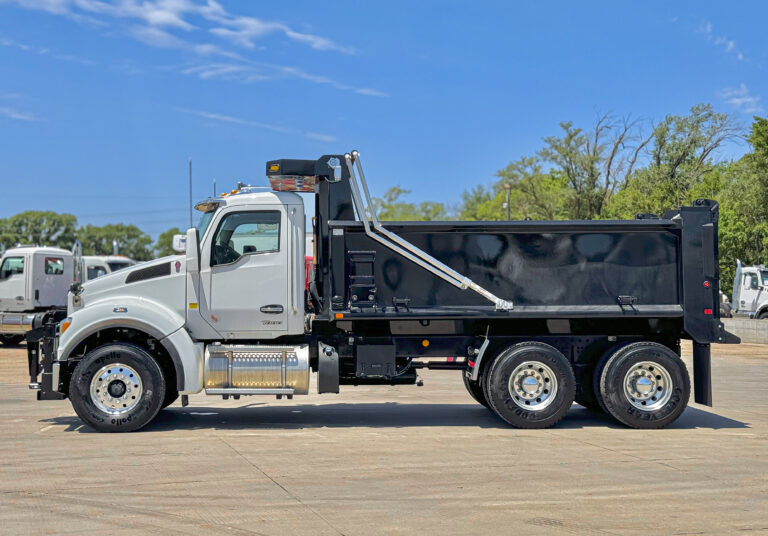 Heavy-duty dump truck built by Master Tech Truck & Equipment for daily fleet use