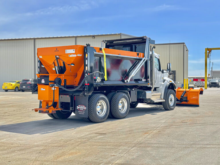 Be prepared this winter with MTTE built Snow Plow and Spreader units.